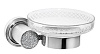 Мыльница Boheme Royal Cristal 10923-CR-B