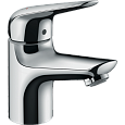 Детальная картинка товара «смеситель для раковины hansgrohe novus однорычажный со сливным гарнитуром, хром 71020000»