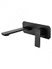 Смеситель для раковины Wonzon &amp; Woghand встраиваемый, черный матовый (WW-88869011-MB)