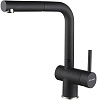 Смеситель для кухни Paulmark DOSSE Do214418-BLM черный