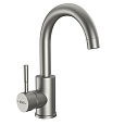 Детальная картинка товара «смеситель для раковины dorff logic ss d3002101ss нержавеющая сталь»
