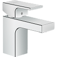 Детальная картинка товара «смеситель для раковины hansgrohe vernis shape 70, со сливным гарнитуром 71566000, хром»