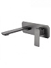 Смеситель для раковины Wonzon &amp; Woghand встраиваемый, темный графит (WW-88869011-BGM )