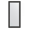 Зеркало в багетной раме Evoform Exclusive BY 1205 75 x 165 см, черный ардеко