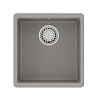 Кухонная мойка Lemark SINARA 400-U встраиваемая снизуиз кварцгранита, грей 9910063