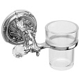 Детальная картинка товара «стакан art&amp;max barocco crystal am-1787-cr-c подвесной, хром»