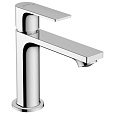 Детальная картинка товара «смеситель для раковины hansgrohe rebris e 110, со сливным гарнитуром 72557000, хром»